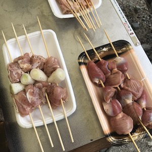 焼き鳥　西丹沢マウントブリッジ