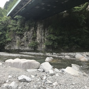 河原　西丹沢マウントブリッジ